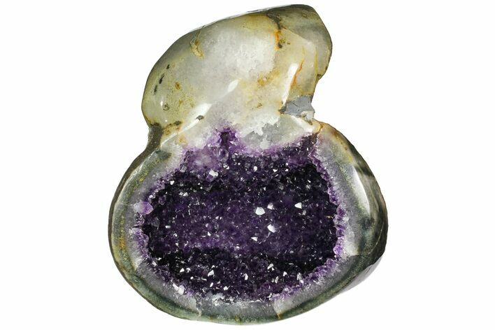 Purple Amethyst Geode - Uruguay #118394
